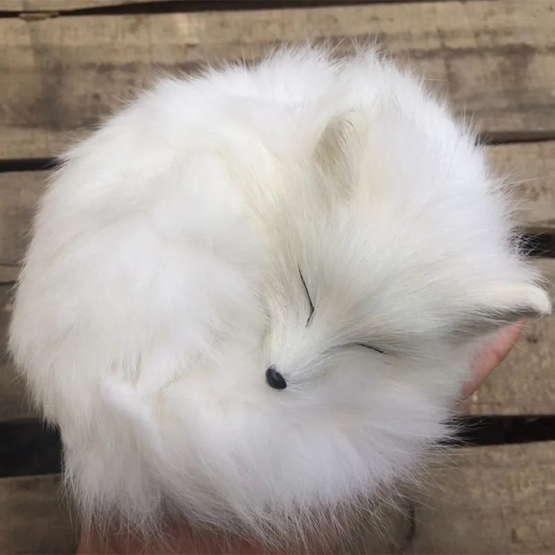 Pretty Little Cute Foxy Toy – Sleeping Fox Plush for Home Decor & Kids’ Gift - Image 5