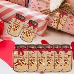 25pcs Valentine’s Day Greeting Cards – Romantic Handmade Postcards with 6 Designs