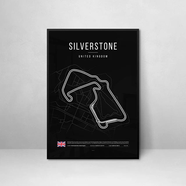 ROSHK F1 World Race Track Canvas Print – Modern Wall Art Poster for Racing Fans - Image 13