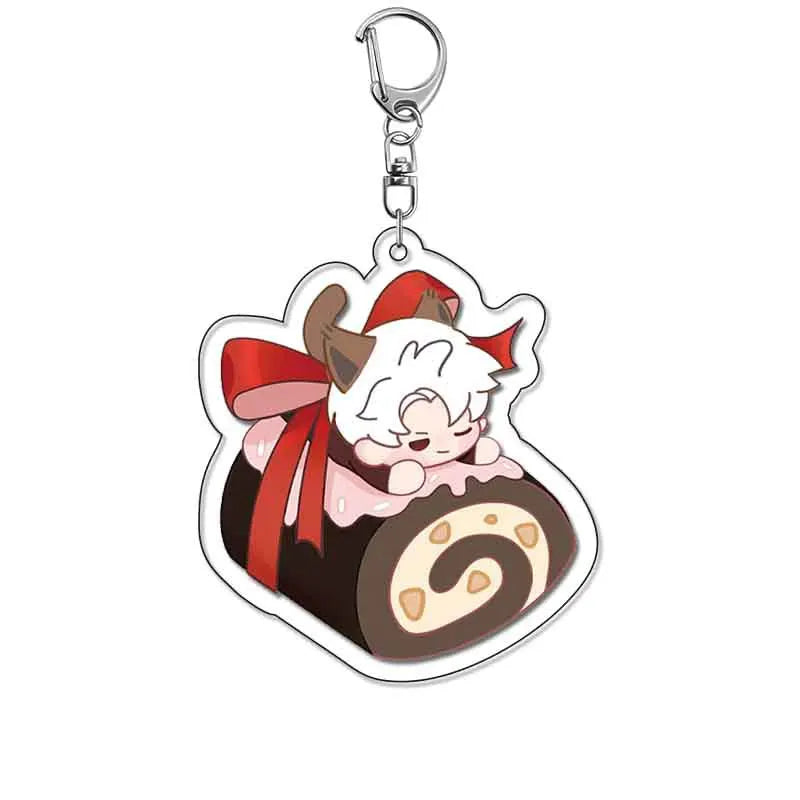 Love and Deepspace Acrylic Keychain – Cute Q Version Pendant for Friends, Gifts & Souvenirs - Image 8