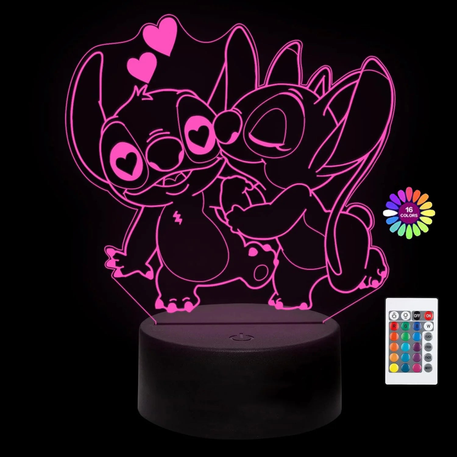 3D Illusion Stitch Night Light - Image 8