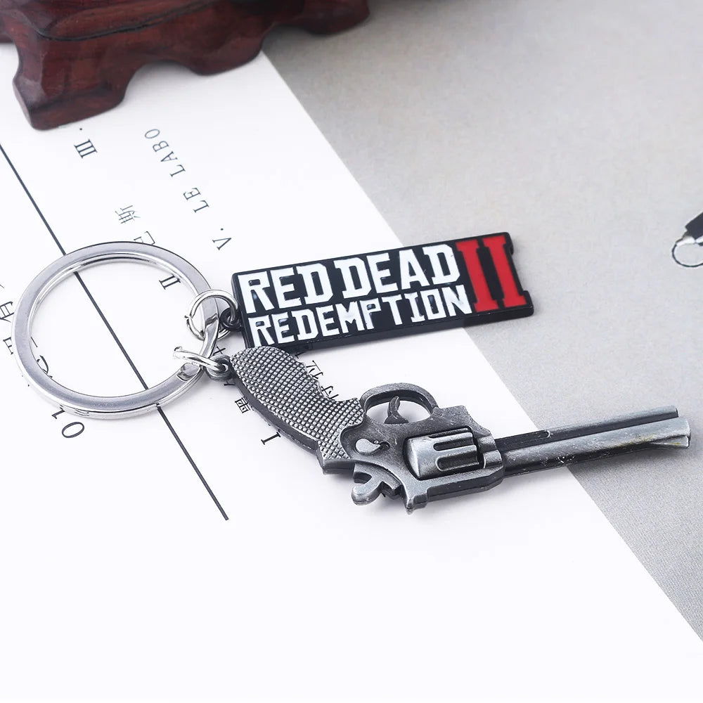 RDR2 Arthur Morgan Revolver Keyring - Image 4