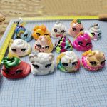 2Pcs Original Blind Mystery Bag – Unicorn PVC Slime Figure Keychain Pendant