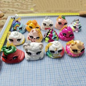 2Pcs Original Blind Mystery Bag – Unicorn PVC Slime Figure Keychain Pendant