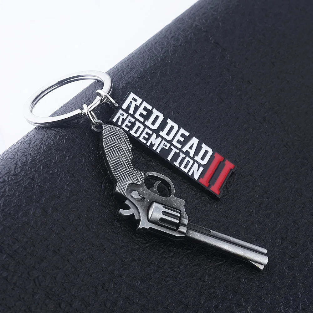 RDR2 Arthur Morgan Revolver Keyring - Image 5