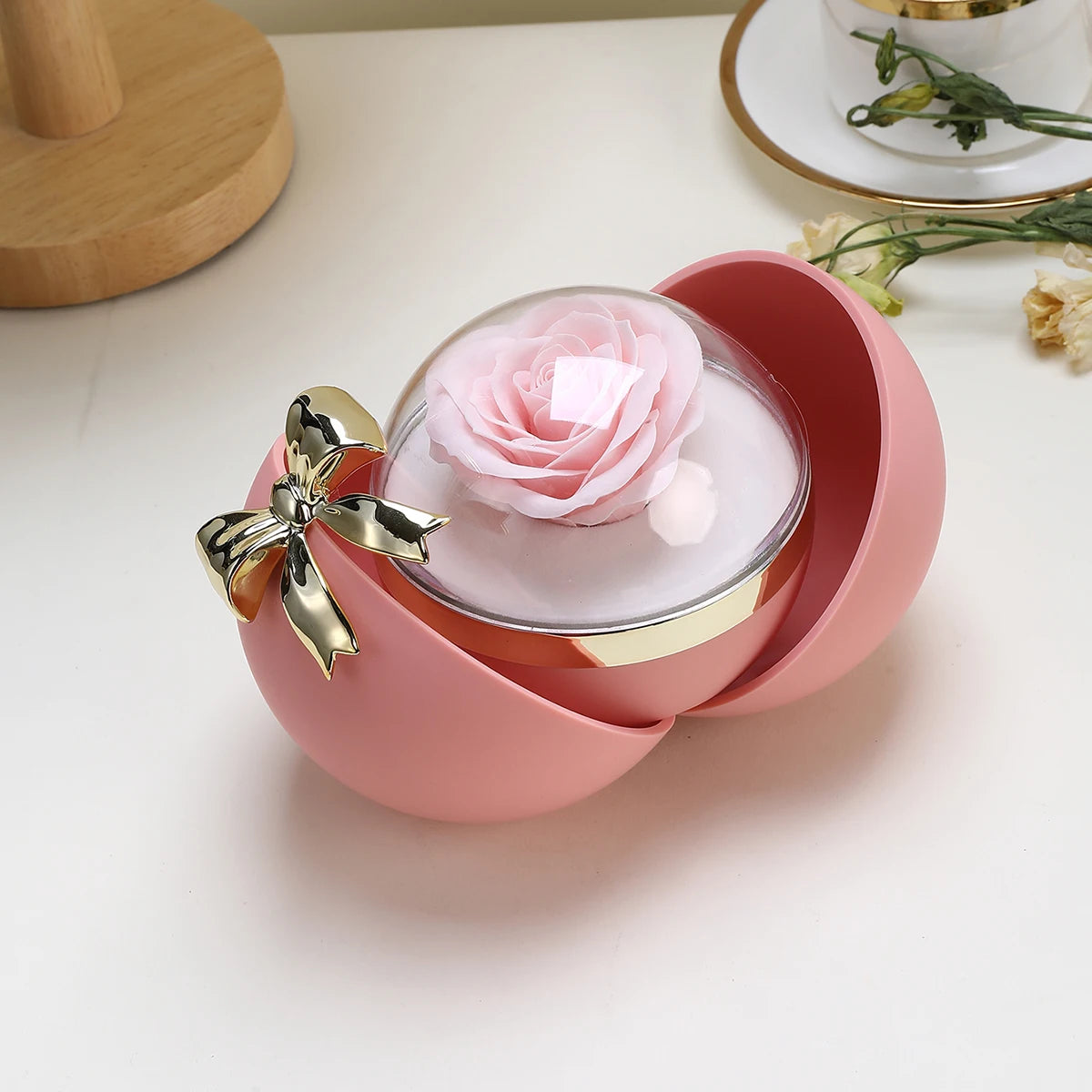 Eternal Rose Gift Box with Jewelry Storage - Image 9