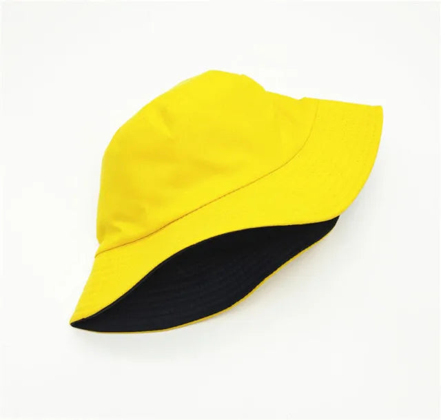 Custom Logo Fishing Bucket Hat – Unisex Reversible Cotton Sun Hat for Outdoor Use - Image 7