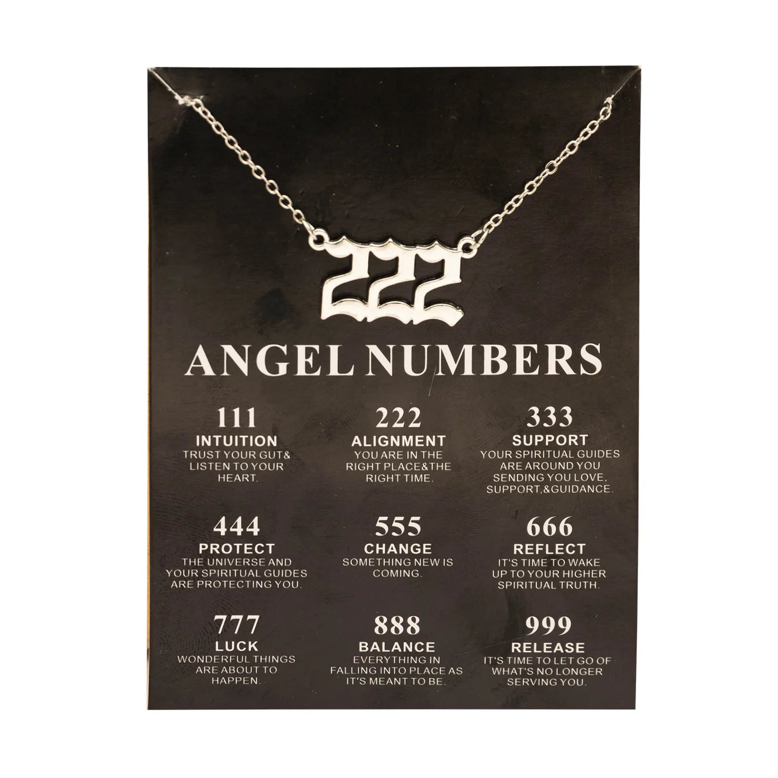 Fashion Alloy Gold Color Lucky Angel Numbers Wish 777 Pendant Necklace - Image 16