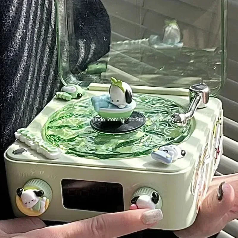 Hello Kitty DIY Retro Bluetooth Speaker – Kawaii White Noise Sleep Aid with RGB Light for Girls - Image 5