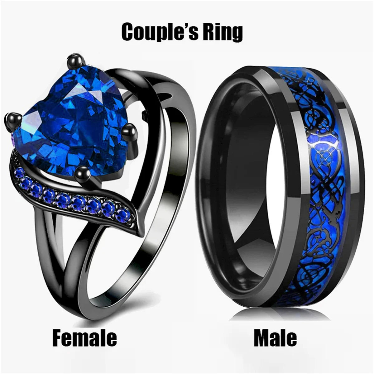 Fashion Couple Rings
