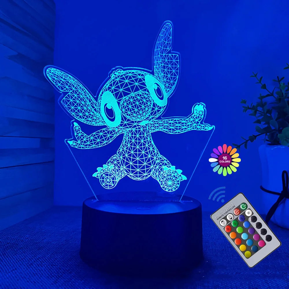 3D Illusion Stitch Night Light - Image 5