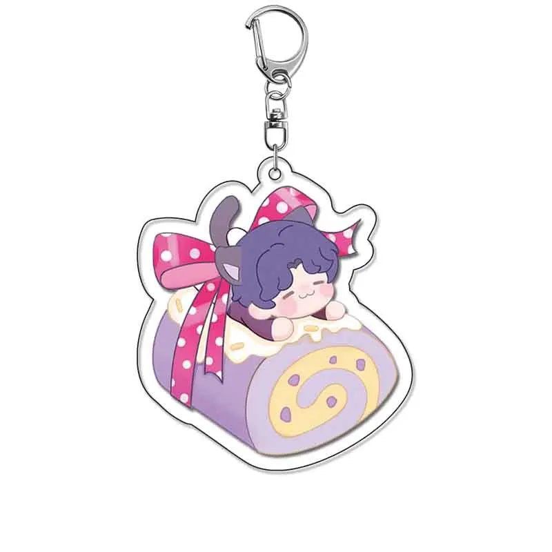 Love and Deepspace Acrylic Keychain – Cute Q Version Pendant for Friends, Gifts & Souvenirs - Image 3