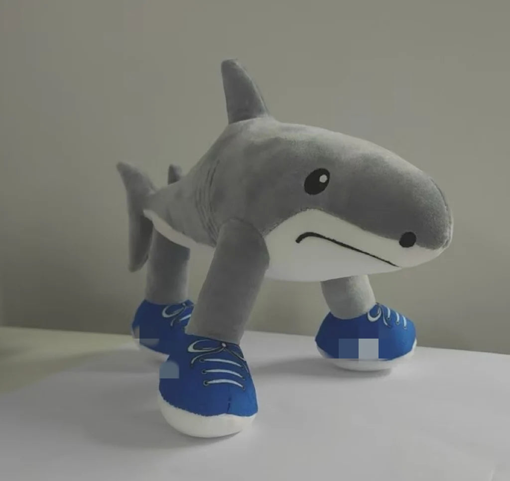 30cm Tralalero Plush Doll – Italian Brainrot Anime-Inspired Soft Cushion Toy for Fans - Image 2