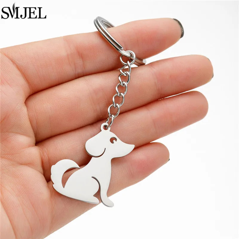 Cartoon Kitten Keychain – Cute Happy Cat Pendant for Bags, Keys & DIY Gifts - Image 6
