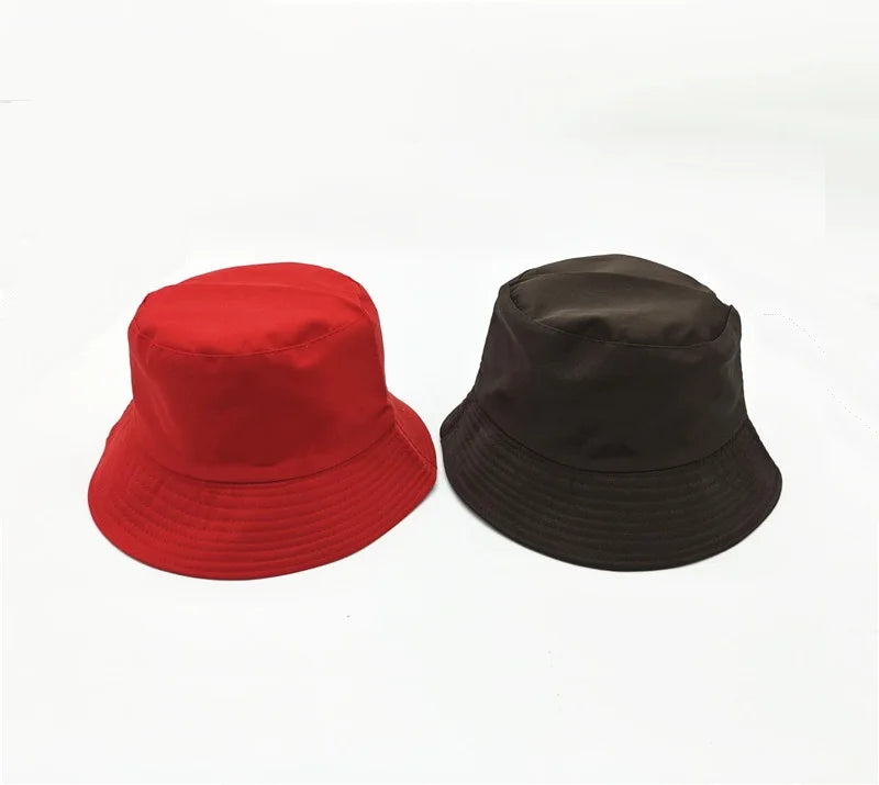 Custom Logo Fishing Bucket Hat – Unisex Reversible Cotton Sun Hat for Outdoor Use - Image 4