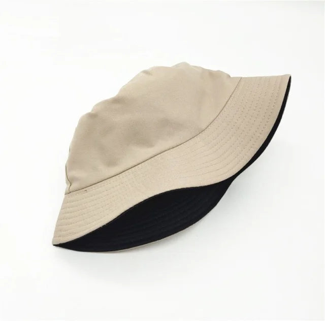 Custom Logo Fishing Bucket Hat – Unisex Reversible Cotton Sun Hat for Outdoor Use - Image 12