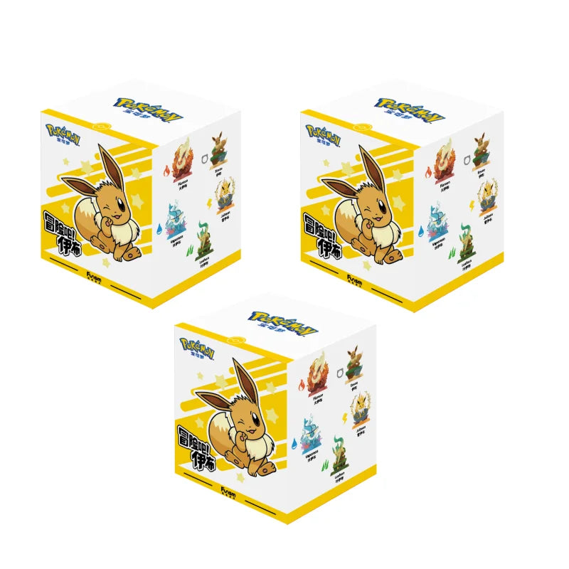Anime Pokémon Funism Original Adventure Eevee Family Suit Blind Box – Jolteon & Sylveon Action Figure Collection - Image 8